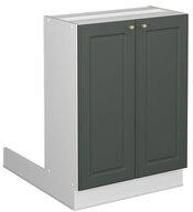 Vicco Unterschrank Fame-Line, Gr&uuml;n-Gold Landhaus/Wei&szlig;, 60 cm ohne...