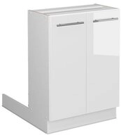 Vicco Unterschrank Fame-Line, Wei&szlig; Hochglanz/Wei&szlig;, 60 cm ohne Arbeitsplatte (1-St)