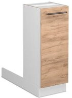 Vicco Unterschrank Fame-Line, Goldkraft Eiche/Wei&szlig;, 30 cm ohne Arbeitsplatte...