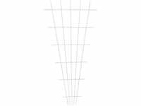 Trend Line Rankhilfe TrendLine Rosenspalier weiß 150 x 75 cm
