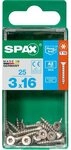 SPAX Holzbauschraube Spax Universalschrauben 3.0 x 16 mm TX 10 Senkkopf