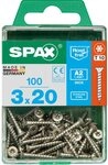 SPAX Holzbauschraube Spax Universalschrauben 3.0 x 20 mm TX 10 Senkkopf