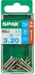 SPAX Holzbauschraube Spax Universalschrauben 3.0 x 20 mm TX 10 Senkkopf