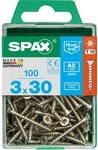 SPAX Holzbauschraube Spax Universalschrauben 3.0 x 30 mm TX 10 Senkkopf