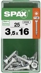 SPAX Holzbauschraube Spax Universalschrauben 3.5 x 16 mm TX 20 - 25