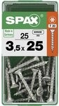 SPAX Holzbauschraube Spax Universalschrauben 3.5 x 25 mm TX 20 - 25