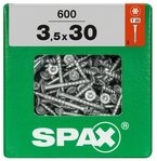 SPAX Holzbauschraube Spax Universalschrauben 3.5 x 30 mm TX 20 - 600