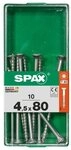 SPAX Holzbauschraube Spax Universalschrauben 4.5 x 80 mm TX 20 - 10