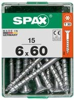 SPAX Holzbauschraube Spax Universalschrauben 6.0 x 60 mm TX 30 - 15