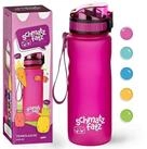 Klarstein Trinkflasche schmatzfatz Trinkflasche 500 ml Tritan BPA-frei 1-Klick
