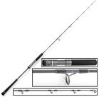 Hearty Rise Reiserute Hearty Rise 1,91m 170-340g Skywalker Spin - Reiserute