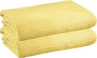 Wohndecke Sommerdecke "Siena" 2er-Pack, Erwin M&uuml;ller, Baumwolle Uni