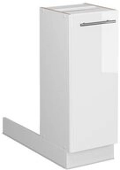 Vicco Unterschrank Fame-Line, Wei&szlig; Hochglanz/Wei&szlig;, 30 cm ohne Arbeitsplatte (1-St)