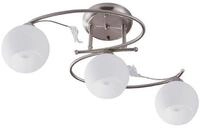 Lindby Deckenleuchten Svean, Glas Alu IP20, 3 x 10 W LED