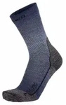 Lowa Wandersocken Crew Trekking (Merinowolle, Wabenstruktur) blau - 1 Paar blau 35-36