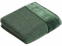 Vossen Handtuch PURE 50 x 100 cm grün - aus Bio-Baumwolle