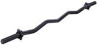 GORILLA SPORTS Kurzhantelstange SZ-Curlstange 120 cm mit Sternverschluss, 120 cm