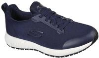 Berufsschuh SKECHERS "SQUAD SR" Gr. 35, blau (navy), 35, Synthetik, Textil,...