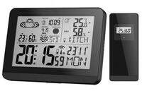 Miraval Moderne Design Funk-Wetterstation Funkwetterstation (Au&szlig;ensensor, mit