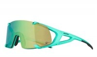 Alpina Fahrradbrille HAWKEYE S Q-LITE Sportbrille peach matt - mirror pink