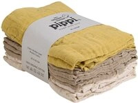 Pippi Babywear Windeln Organic cloth Muslin (6-pack)