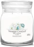 Yankee Candle Duftkerze Baby Powder Signatur Kerze Medium 368 g