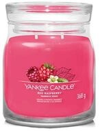 Yankee Candle Duftkerze Aromatic candle Signature glass medium Red Raspberry 368 g