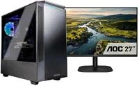 CAPTIVA Power Starter I75-142 TFT Bundle Business-PC-Komplettsystem (68,6", Intel&reg;