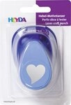 Heyda Motivstanzer Motivstanzer f&uuml;r Karton bis 220g/qm Herz elegant gro&szlig; ca.