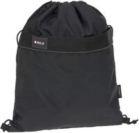 L&Auml;SSIG Turnbeutel Bold, black, aus recyceltem Material
