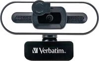 Verbatim Verbatim AWC-02 Webcam &ndash; Full-HD 1080p f&uuml;r B&uuml;ro und Homeoffice...