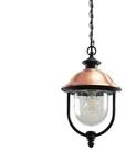 Lindby H&auml;ngeleuchten Clint, Metall, Kupfer IP44, 1 x 60 W