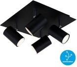 Briloner Leuchten Deckenspot LED Wandlampe Innen Wohnzimmer GU10, exkl. Leuchtmittel,
