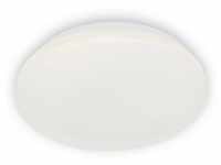 Briloner LED Deckenleuchte, Ø 22 cm, 10 W, Weiß