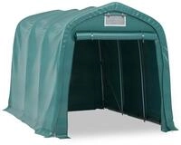 vidaXL Pavillon, Garagenzelt PVC 2,4x3,6 m Gr&uuml;n