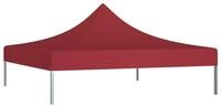vidaXL Partyzelt, Pavillon-Dach 3x3 m Burgunderrot 270 g/m&sup2;