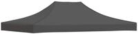 vidaXL Pavillon-Ersatzdach Partyzelt-Dach 4x3 m Anthrazit 270 g/m&sup2;, 405 x 275...