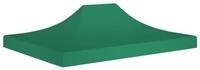 vidaXL Pavillon-Ersatzdach Partyzelt-Dach 4x3 m Gr&uuml;n 270 g/m&sup2;, 405 x 275 cm