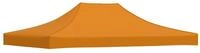 vidaXL Pavillon-Ersatzdach Partyzelt-Dach 4x3 m Orange 270 g/m&sup2;, 405 x 275 cm