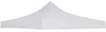 vidaXL Pavillon-Ersatzdach Partyzeltdach 3x3 m Wei&szlig;, 290 x 290 cm