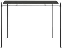vidaXL Pavillon, Partyzelt 3x2,4 m Anthrazit