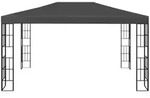 vidaXL Partyzelt Pavillon 3&times;4 m Anthrazit