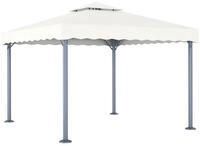 vidaXL Partyzelt Pavillon 300 x 300 cm Creme Aluminium