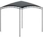 vidaXL Partyzelt Pavillon 3x3x2,65 m Anthrazit 180 g/m2 grau