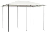 vidaXL Partyzelt Pavillon 3x4x2,6 m Creme 160 g/m&sup2;