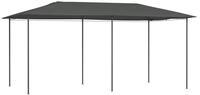 vidaXL Partyzelt Pavillon 2,98x5,3x2,59 m Grau 160 g/m&sup2;
