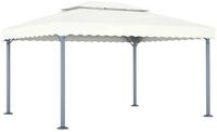 vidaXL Partyzelt Pavillon 400 x 300 cm Creme Aluminium