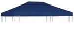 vidaXL Pavillon-Ersatzdach Pavillon-Dachplane mit Kaminabzug 310 g/m&sup2; 4x3 m...