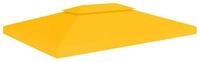 vidaXL Pavillon-Ersatzdach Pavillon-Dachplane mit Kaminabzug 310 g/m&sup2; 4x3 m...