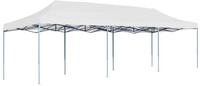 vidaXL Partyzelt Pop-Up Partyzelt Faltbar 3 x 9 m Wei&szlig;